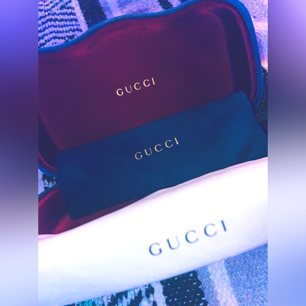 Gucci Velvet Sunglasses Case